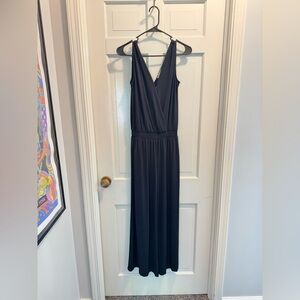 Michael Kors Navy Wide Leg Jumpsuit